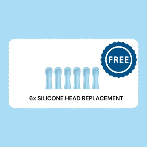 ClearEar™ Silicone Replacement Tips (6-Pack)
